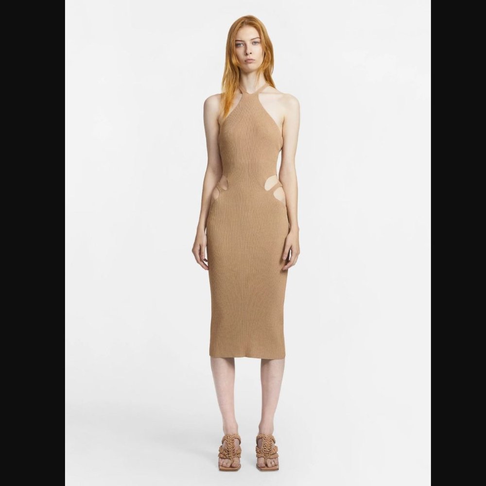 Dion Lee LUSTRATE FORK DRESS